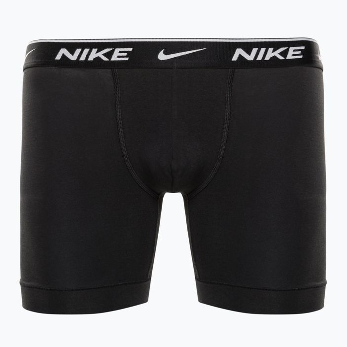 Bokserki męskie Nike Everyday Cotton Stretch Boxer Brief 3 pary white/grey heather/black 2