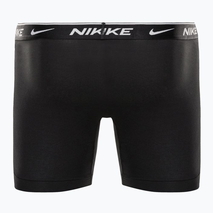 Bokserki męskie Nike Everyday Cotton Stretch Boxer Brief 3 pary white/grey heather/black 3