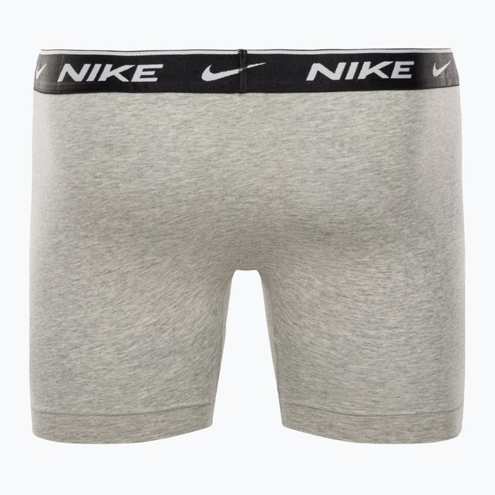 Bokserki męskie Nike Everyday Cotton Stretch Boxer Brief 3 pary white/grey heather/black 6