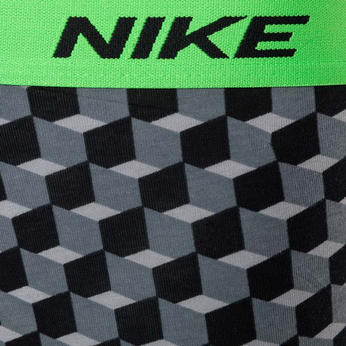 Bokserki męskie Nike Everyday Cotton Stretch Trunk 3 pary geo block print/cool grey/black 4