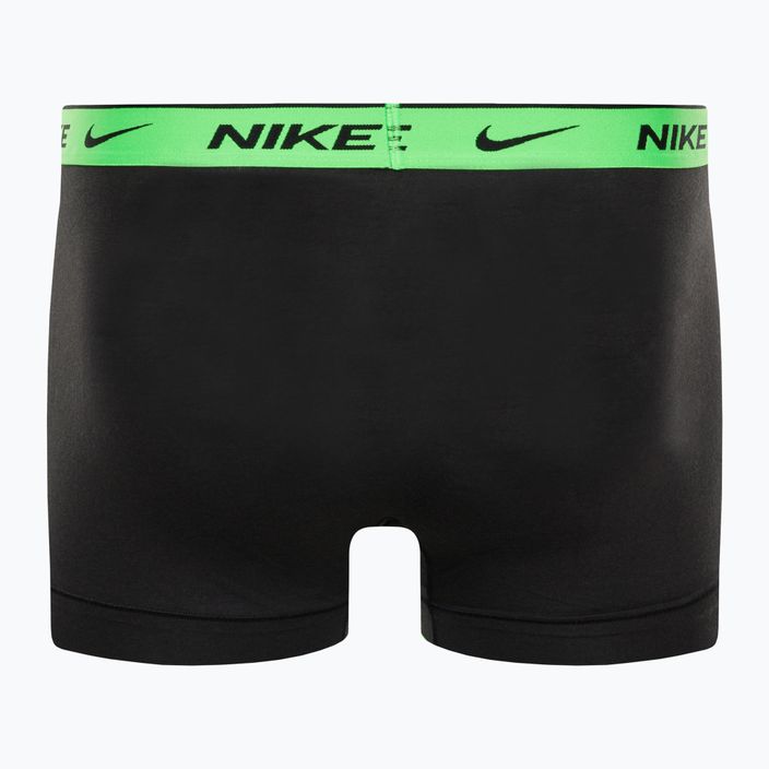 Bokserki męskie Nike Everyday Cotton Stretch Trunk 3 pary geo block print/cool grey/black 9