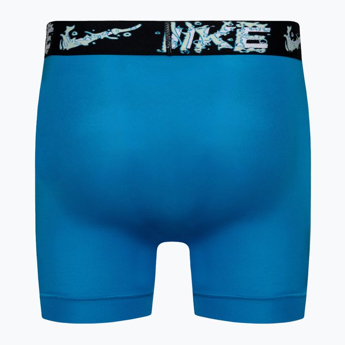 Bokserki męskie Nike Dri-Fit Essential Micro Boxer Brief 3 pary black/green/blue 5