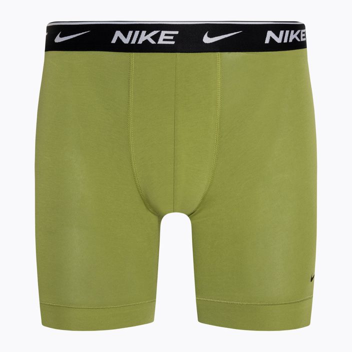 Bokserki męskie Nike Everyday Cotton Stretch Boxer Brief 3 pary pear/heather grey/black 2