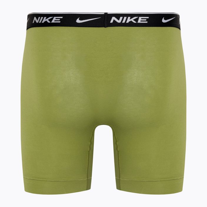 Bokserki męskie Nike Everyday Cotton Stretch Boxer Brief 3 pary pear/heather grey/black 5