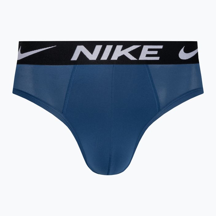 Slipy męskie Nike Essential Micro Boxer Brief 3 pary grey/court blue/dark red 2