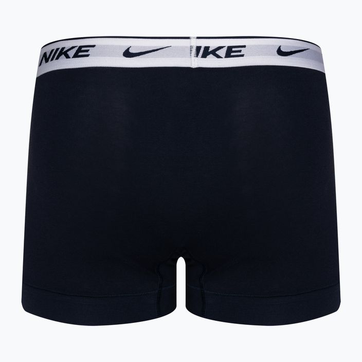 Bokserki męskie Nike Everyday Cotton Stretch Trunk 3 pary blue/orange/red 5