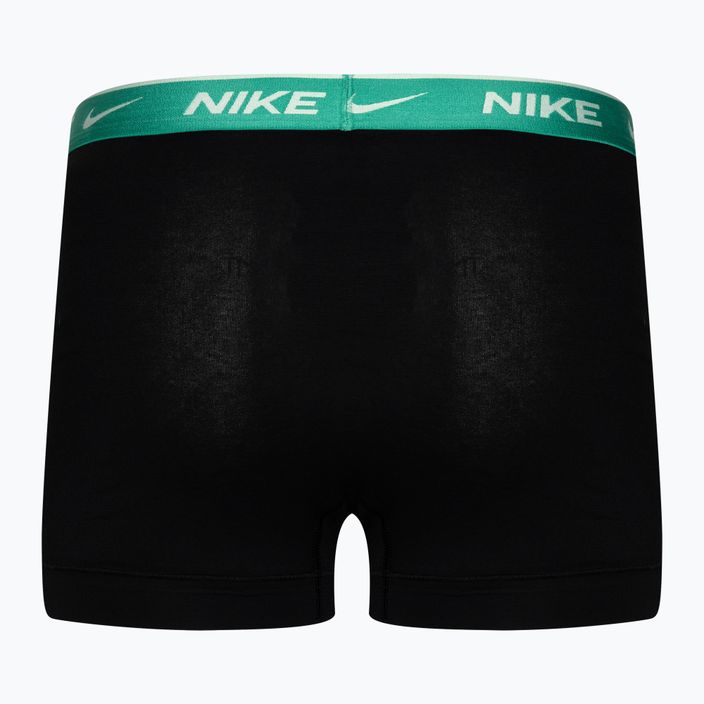 Bokserki męskie Nike Everyday Cotton Stretch Trunk 3 pary blue/turquoise/pink 5