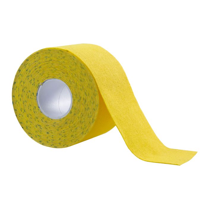 Taśma do kinesiotapingu Pure2Improve yellow 2