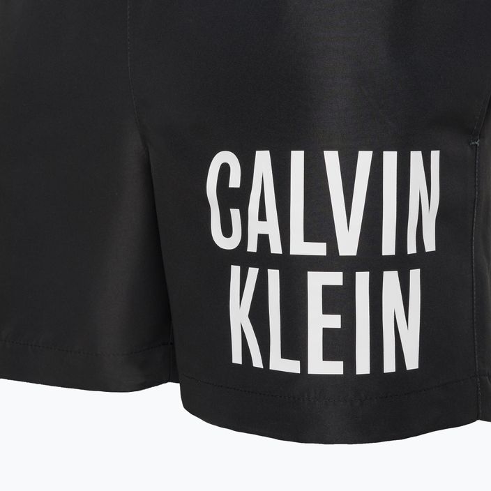 Szorty kąpielowe męskie Calvin Klein Medium Drawstring black 3