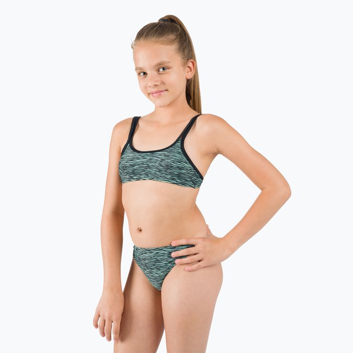 Strój kąpielowy dwuczęściowy dziecięcy Protest Prtlynn green baygreen 8
