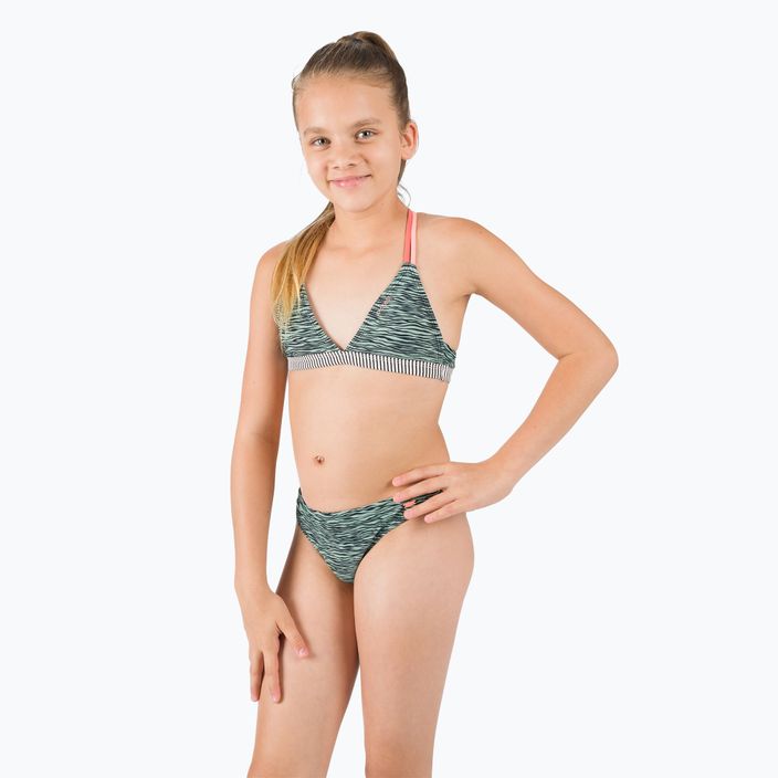 Strój kąpielowy dwuczęściowy dziecięcy Protest Prteva Triangle green baygreen 6