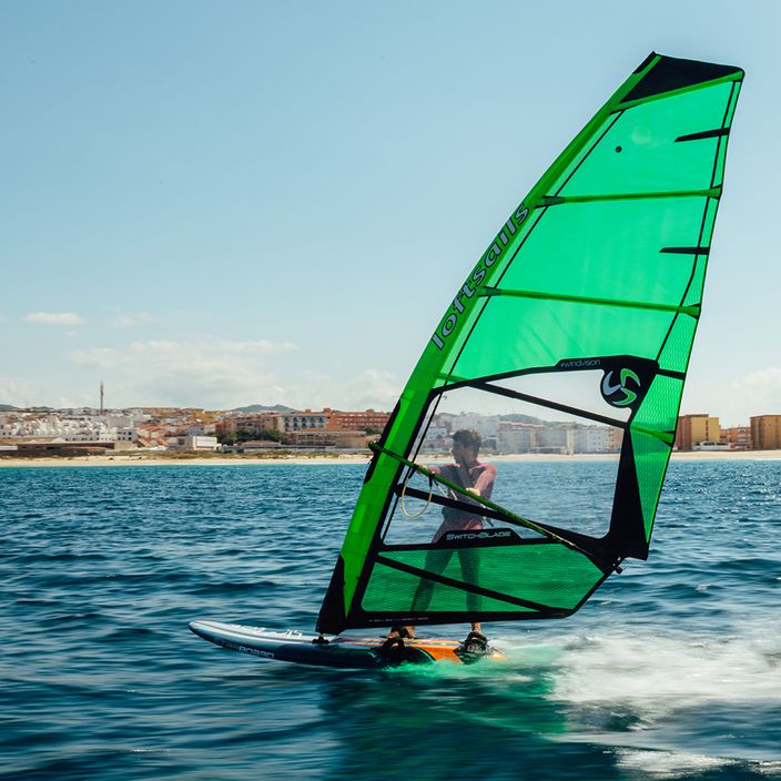 Żagiel do windsurfingu Loftsails 2022 Switchblade green 5