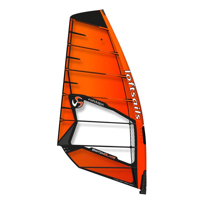 Żagiel do windsurfingu Loftsails 2022 Switchblade orange 2