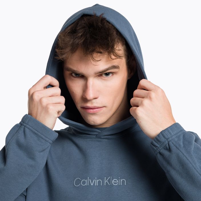 Bluza męska Calvin Klein Hoodie crayon blue 4
