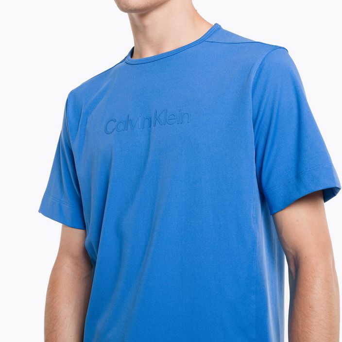 Koszulka męska Calvin Klein palace blue 4