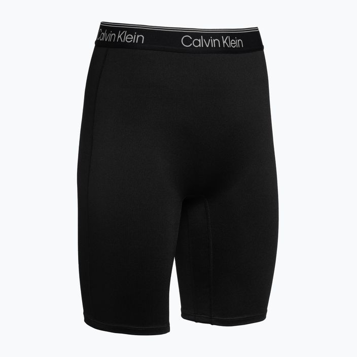 Spodenki treningowe damskie Calvin Klein Knit czarne 7