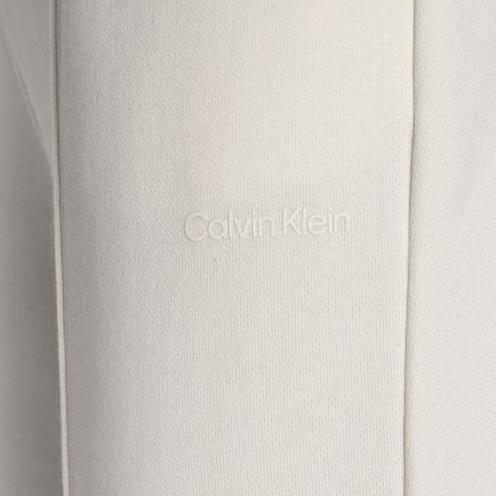 Spodnie damskie Calvin Klein Knit white suede 7