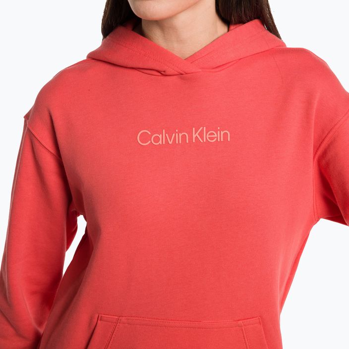 Bluza damska Calvin Klein Hoodie cool melon 4