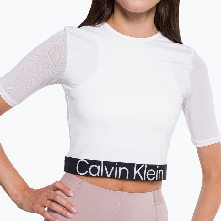 Koszulka damska Calvin Klein Knit bright white 4