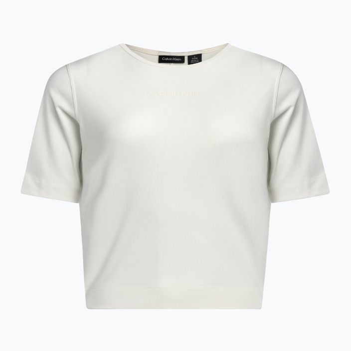 Koszulka damska Calvin Klein Knit white suede 5