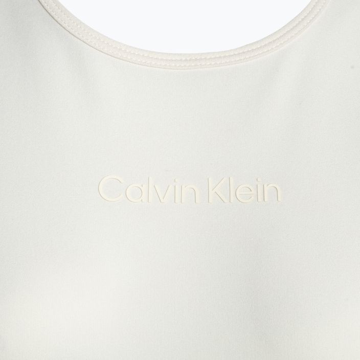 Koszulka damska Calvin Klein Knit white suede 7