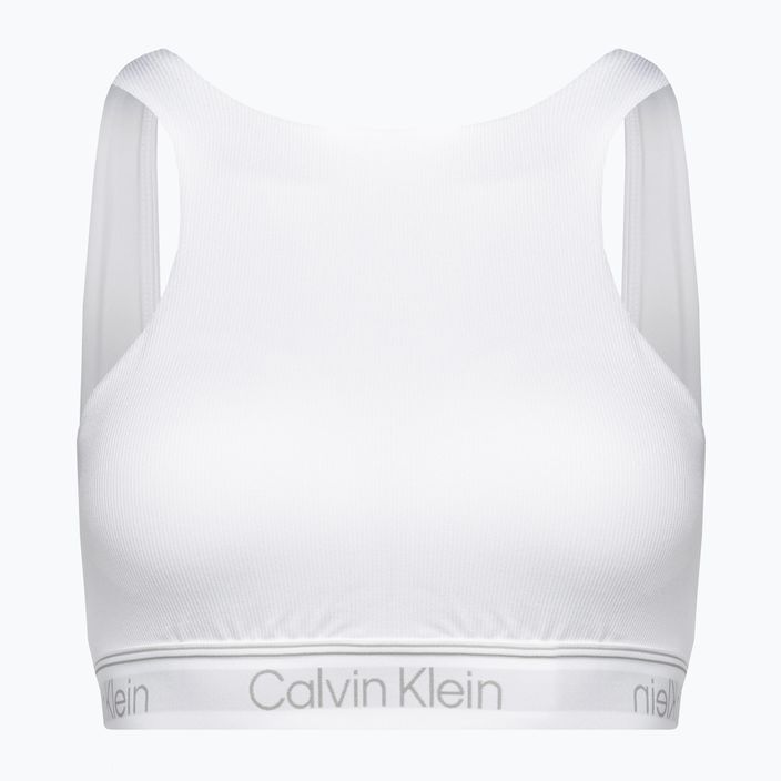 Biustonosz fitness Calvin Klein Medium Support bright white