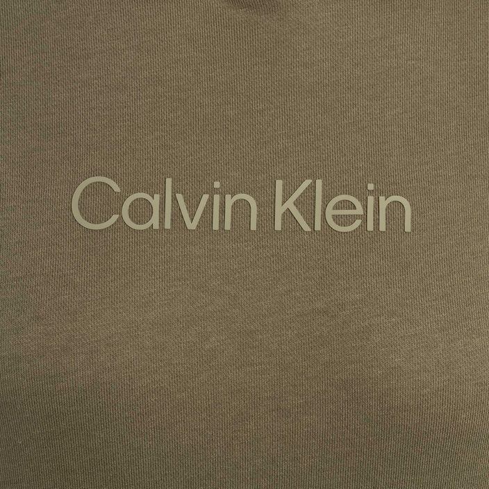 Bluza damska Calvin Klein Hoodie grey olive 7