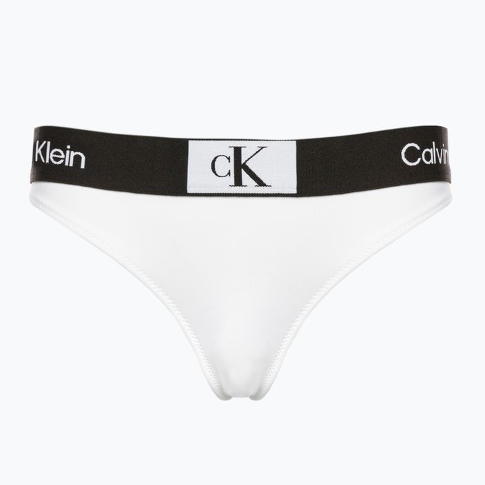 Dół od stroju kąpielowego Calvin Klein Thong YCD white