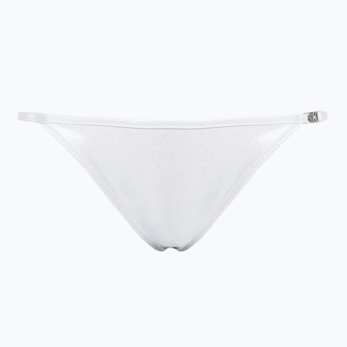 Dół od stroju kąpielowego Calvin Klein String Cheeky Bikini white
