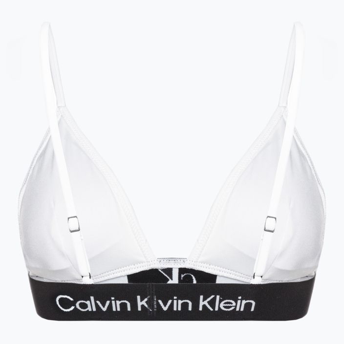 Góra od stroju kąpielowego Calvin Klein Triangle-Rp white 2