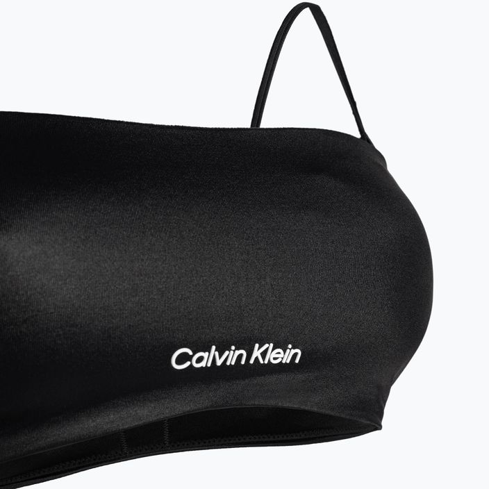 Góra od stroju kąpielowego Calvin Klein Bandeau-Rp black 3