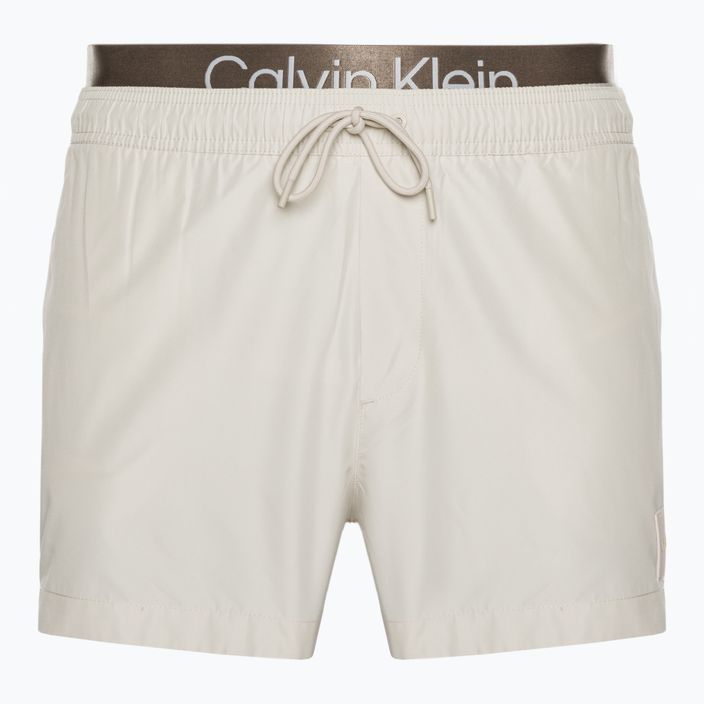 Szorty kąpielowe męskie Calvin Klein Short Double Wb beige