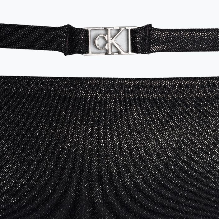 Dół od stroju kąpielowego Calvin Klein Thong black 3