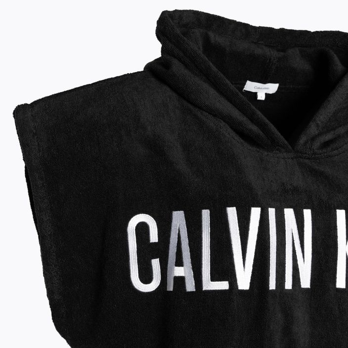 Ponczo Calvin Klein Towel Hoodie black 3
