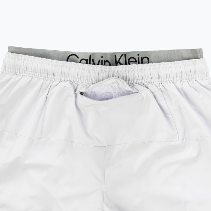 Szorty kąpielowe męskie Calvin Klein Short Double Waistband nimbus cloud 5