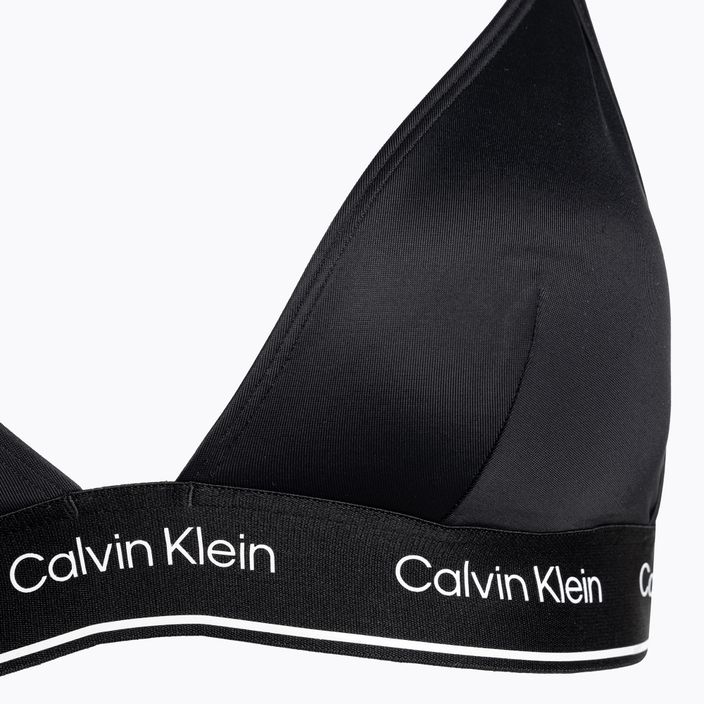 Góra od stroju kąpielowego Calvin Klein Triangle-RP black 3