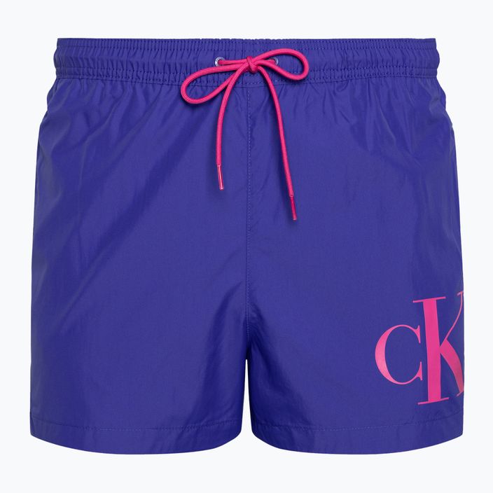 Szorty kąpielowe męskie Calvin Klein Short Drawstring midnight lagoon