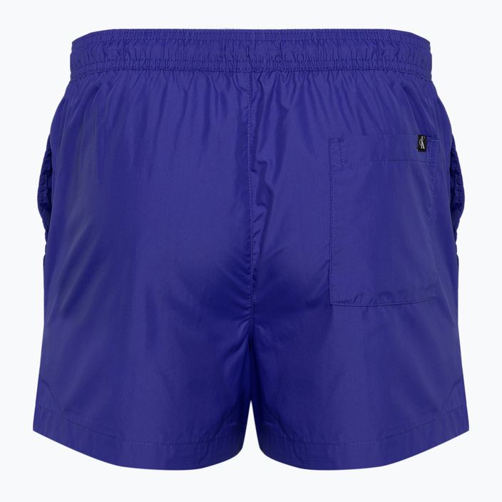 Szorty kąpielowe męskie Calvin Klein Short Drawstring midnight lagoon 2