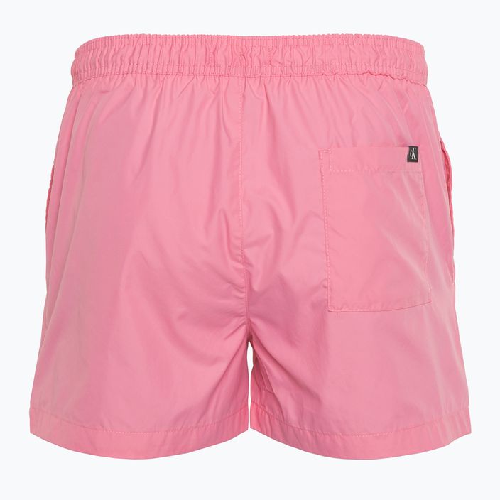 Szorty kąpielowe męskie Calvin Klein Short Drawstring sachet pink 2