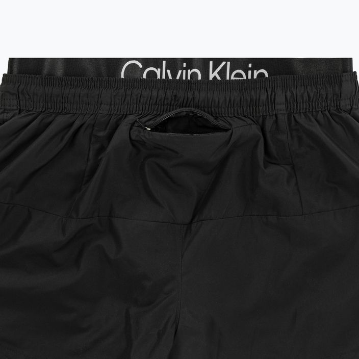 Szorty kąpielowe męskie Calvin Klein Short Double Waistband black 4