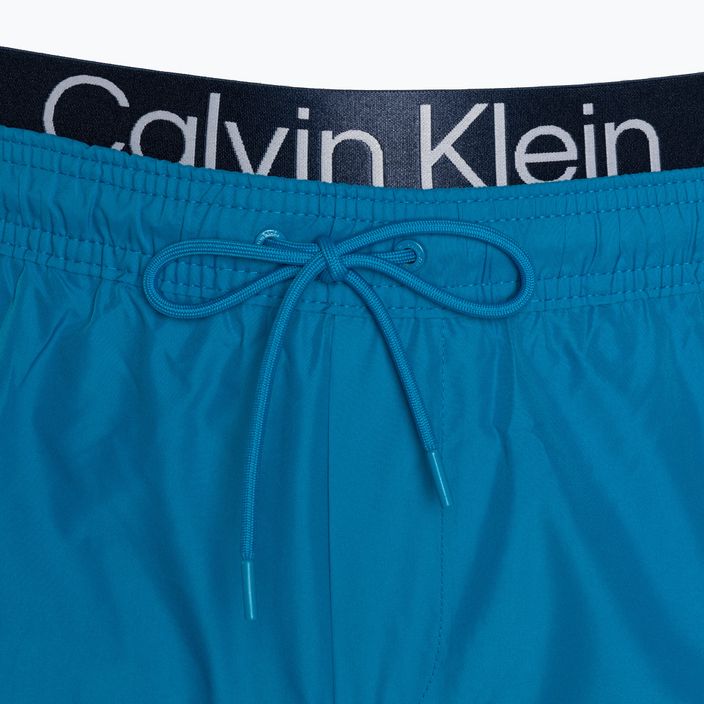 Szorty kąpielowe męskie Calvin Klein Short Double Waistband ocean hue 3