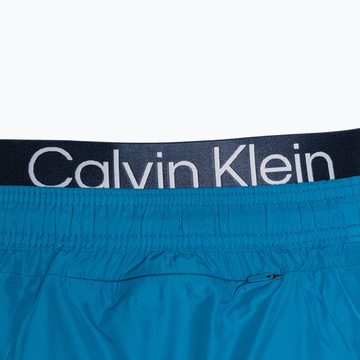 Szorty kąpielowe męskie Calvin Klein Short Double Waistband ocean hue 4