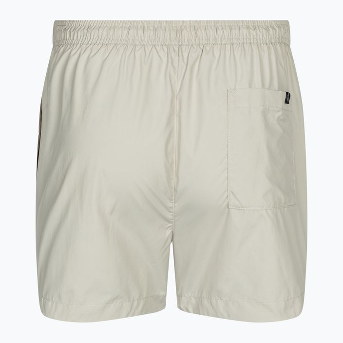 Szorty kąpielowe męskie Calvin Klein Short Drawstring silver lining 2