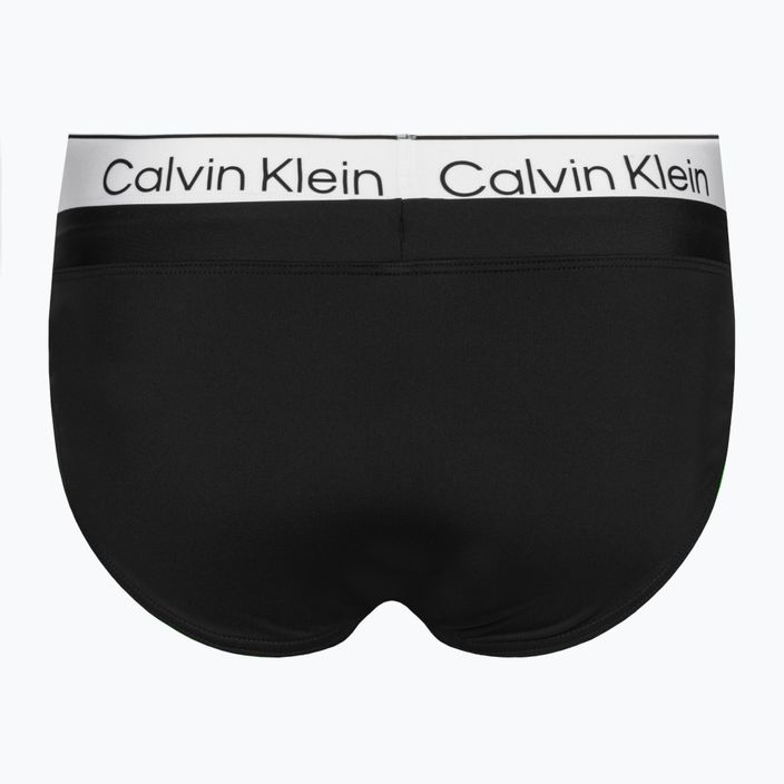 Slipy pływackie męskie Calvin Klein Brief Double WB black 2