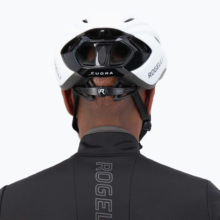 Kask rowerowy Rogelli Cuora white/black 10