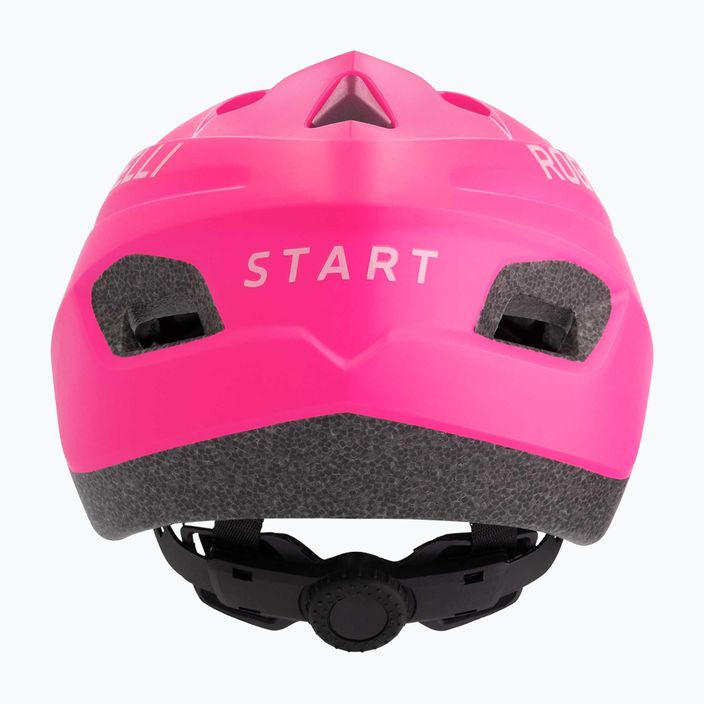 Kask rowerowy dziecięcy Rogelli Start pink/black 7