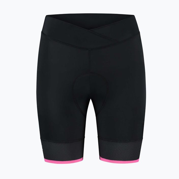 Spodenki rowerowe damskie Rogelli Select II black/pink 3