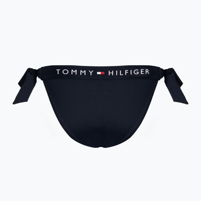 Dół od stroju kąpielowego Tommy Hilfiger Side Tie Cheeky blue 2