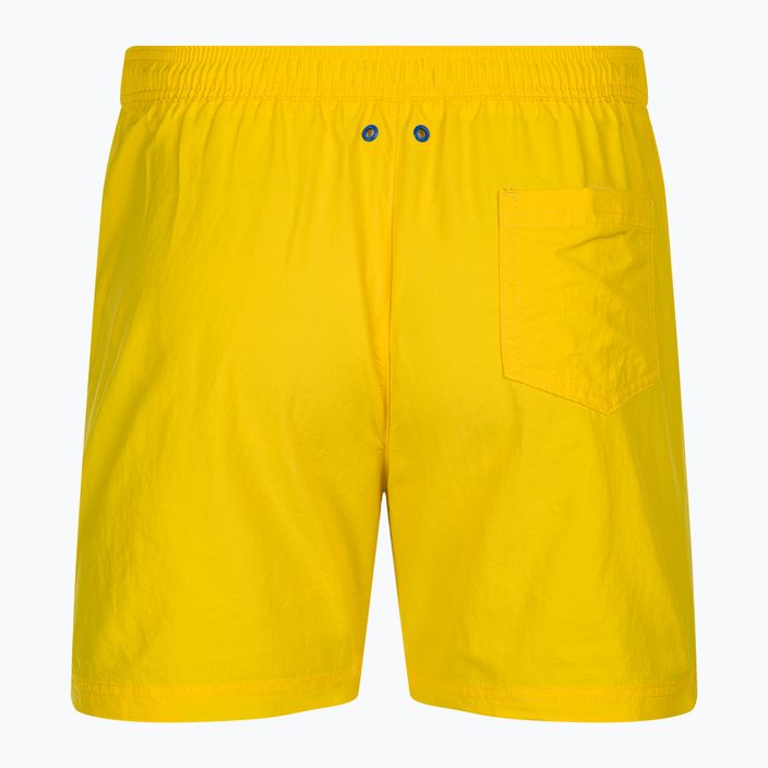 Szorty kąpielowe męskie Tommy Jeans SF Medium Drawstring Side Tape vivid yellow 2