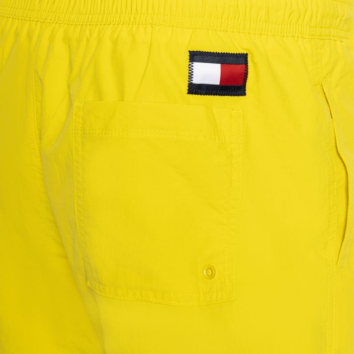 Szorty kąpielowe męskie Tommy Hilfiger SF Medium Drawstring valley yellow 4